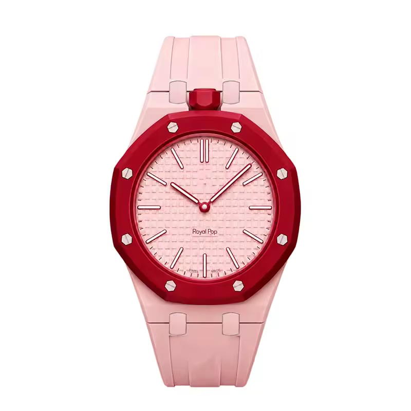 Bracelet Midi - Couronne midi — Rose Vif