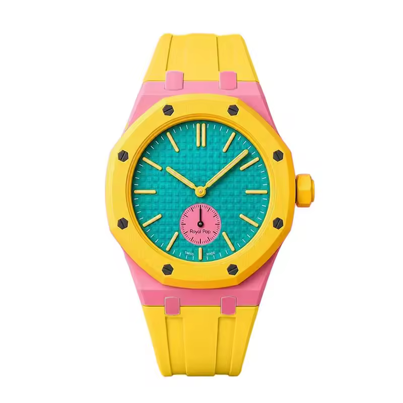 Bracelet Classique - Couronne 3H — Jaune Soleil